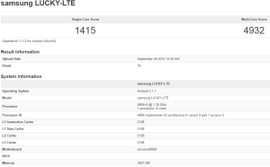 Lucky-LTE на базе Exynos 8890