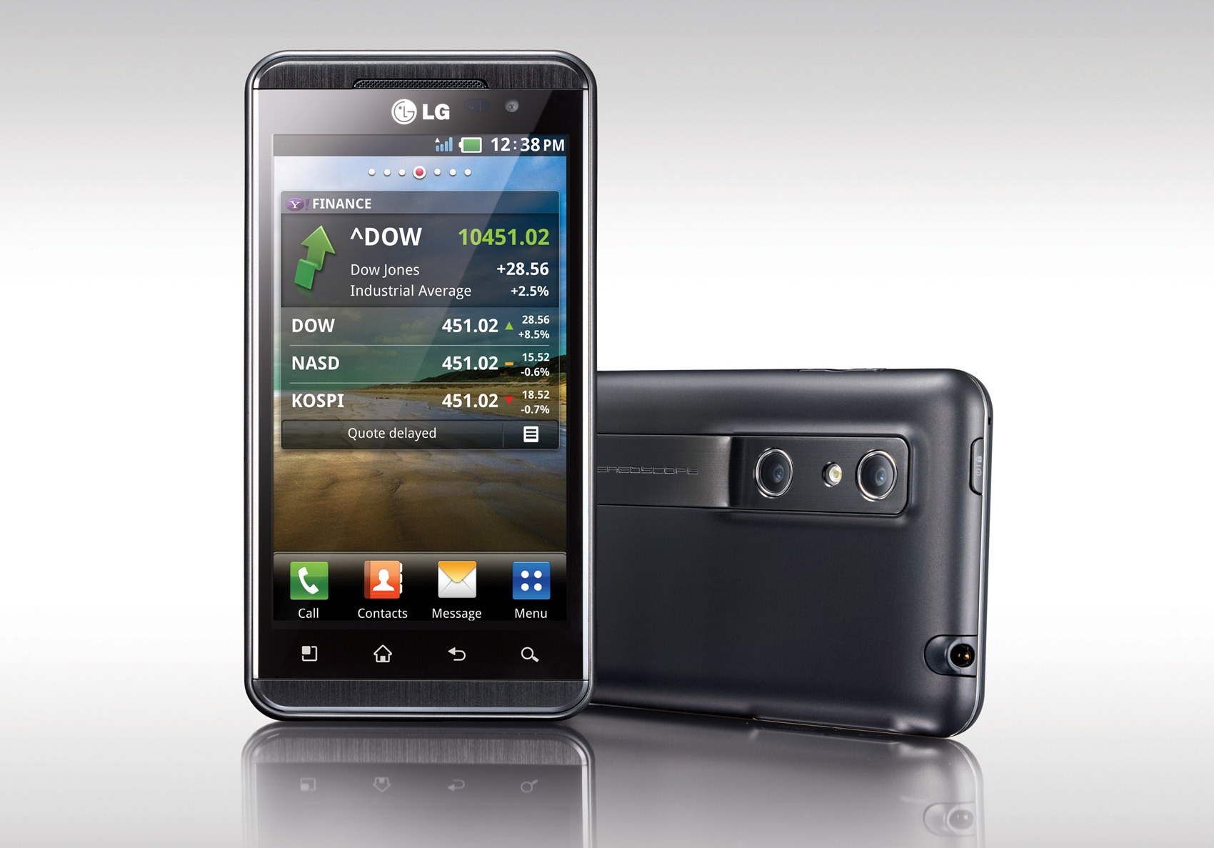LG Optimus 3D - один из первых смартфоно с двойной камерой