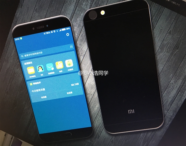 Первое фото Xiaomi Mi6 демонстрирует "внешность" смартфона