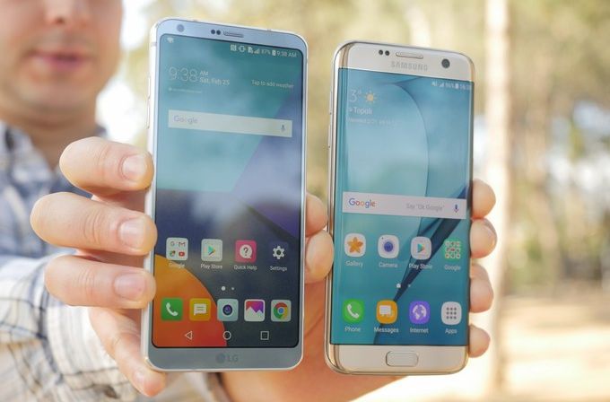 LG G6 vs Samsung Galaxy S7 Edge