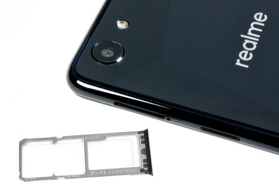 Лоток для SIM-карт и MicroSD Oppo Realme 1