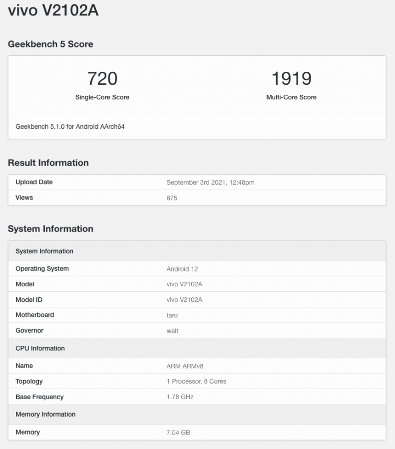 Qualcomm Snapdragon 898 5G засветился в GeekBench